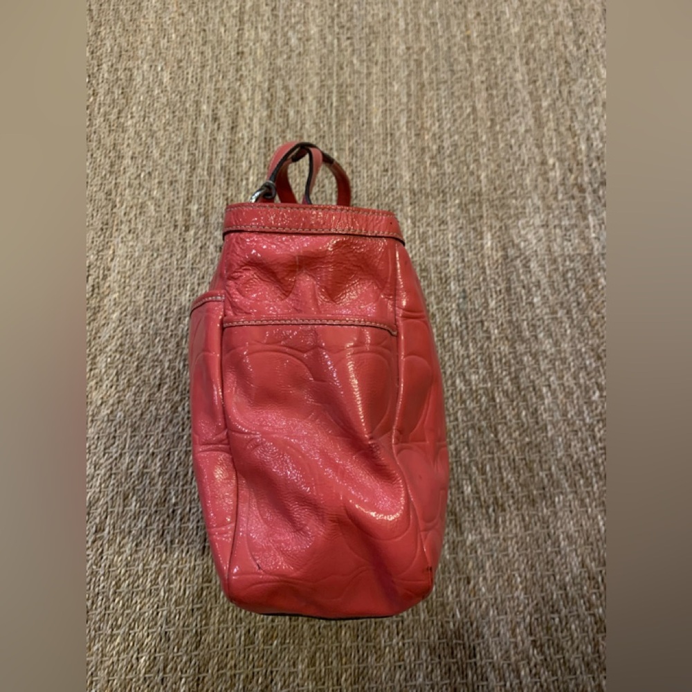 Coach Pink Hand Bag Coach Pink Hang Tag - Picture 5 of 11